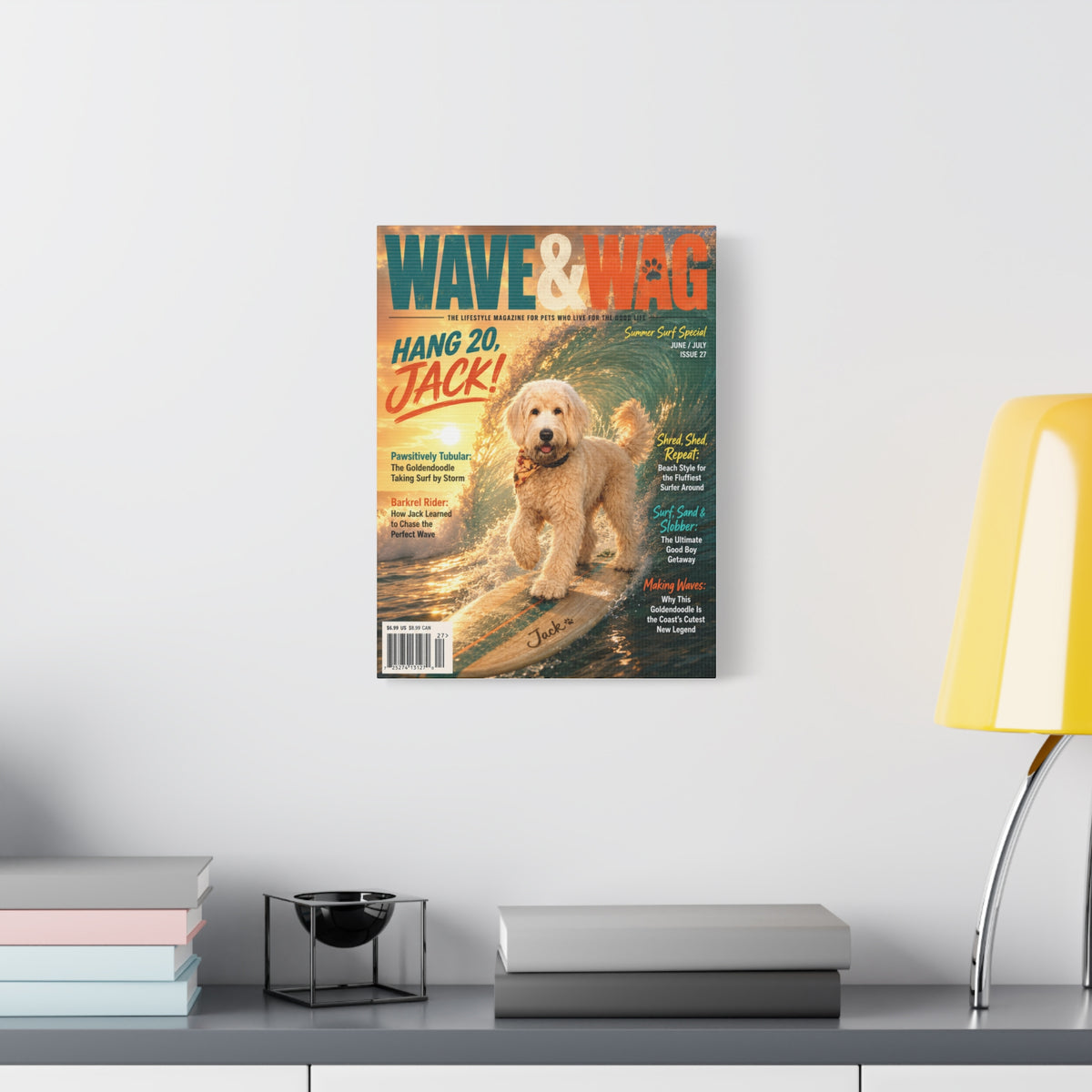 Wave & Wag Custom Pet Canvas