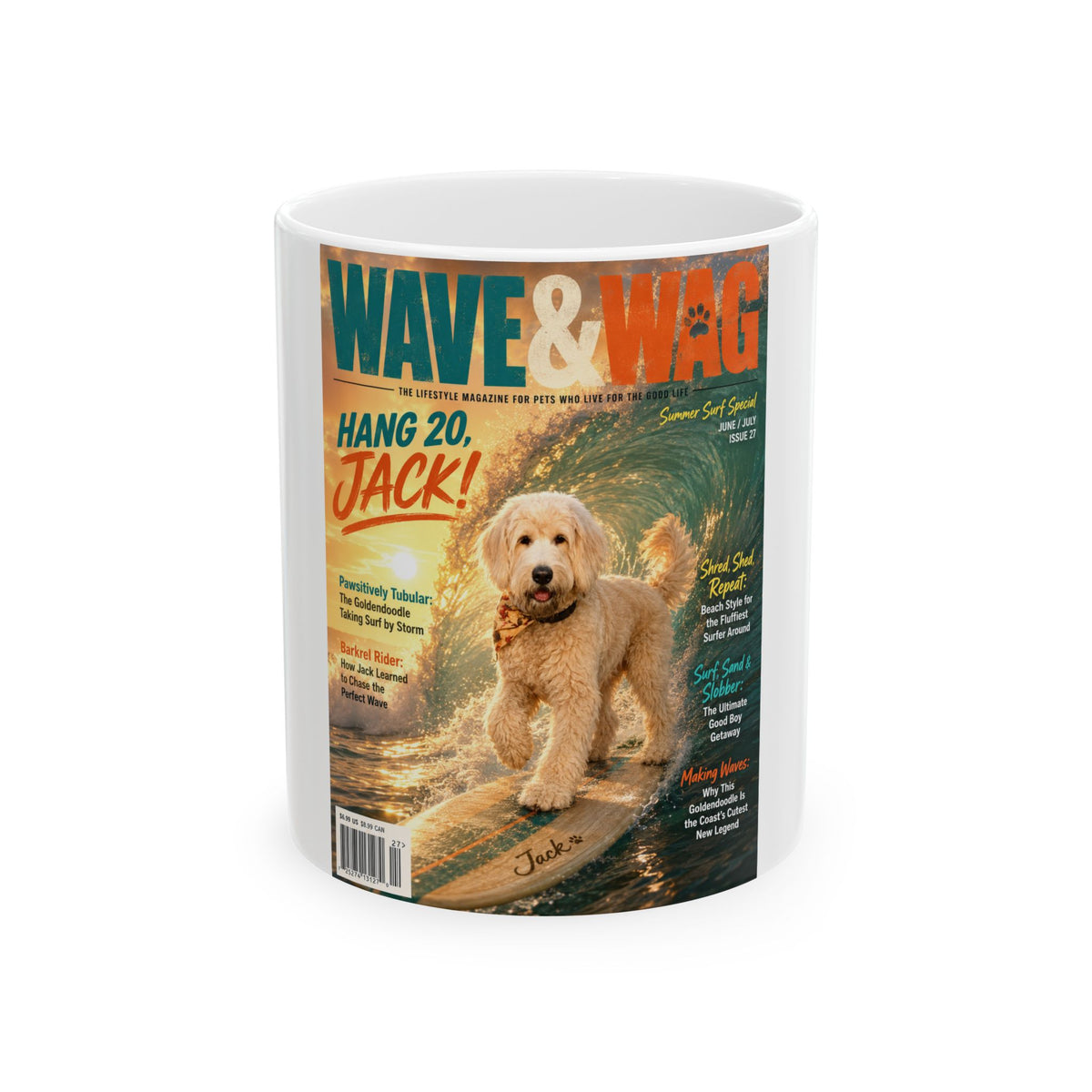Wave & Wag Custom Pet Mug
