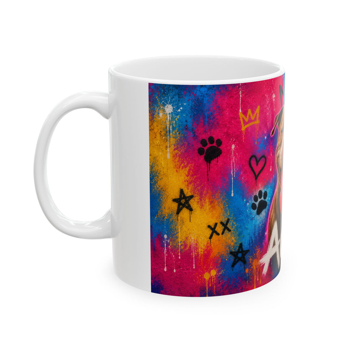 Street Art Custom Pet Mug