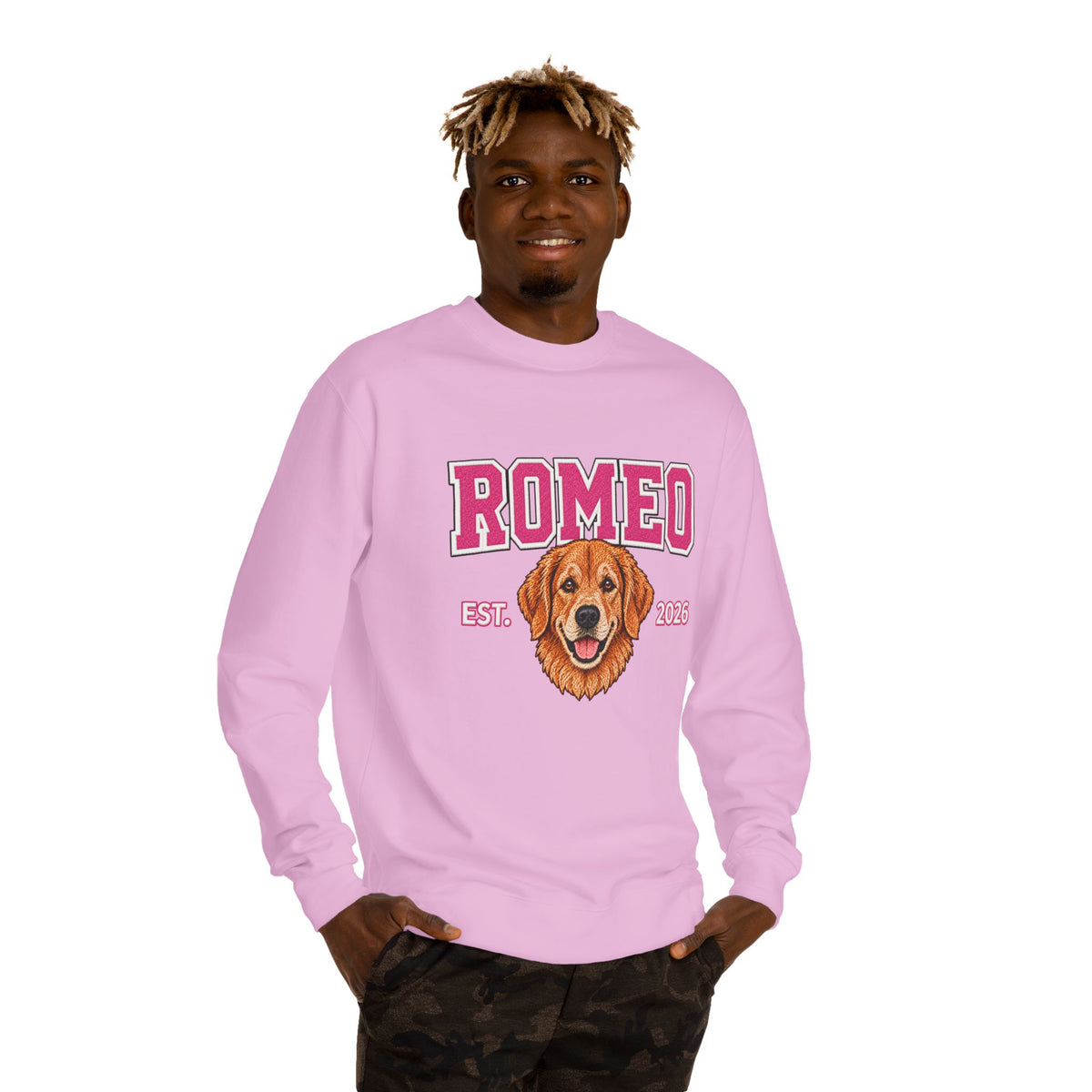 Varsity Custom Pet Crewneck