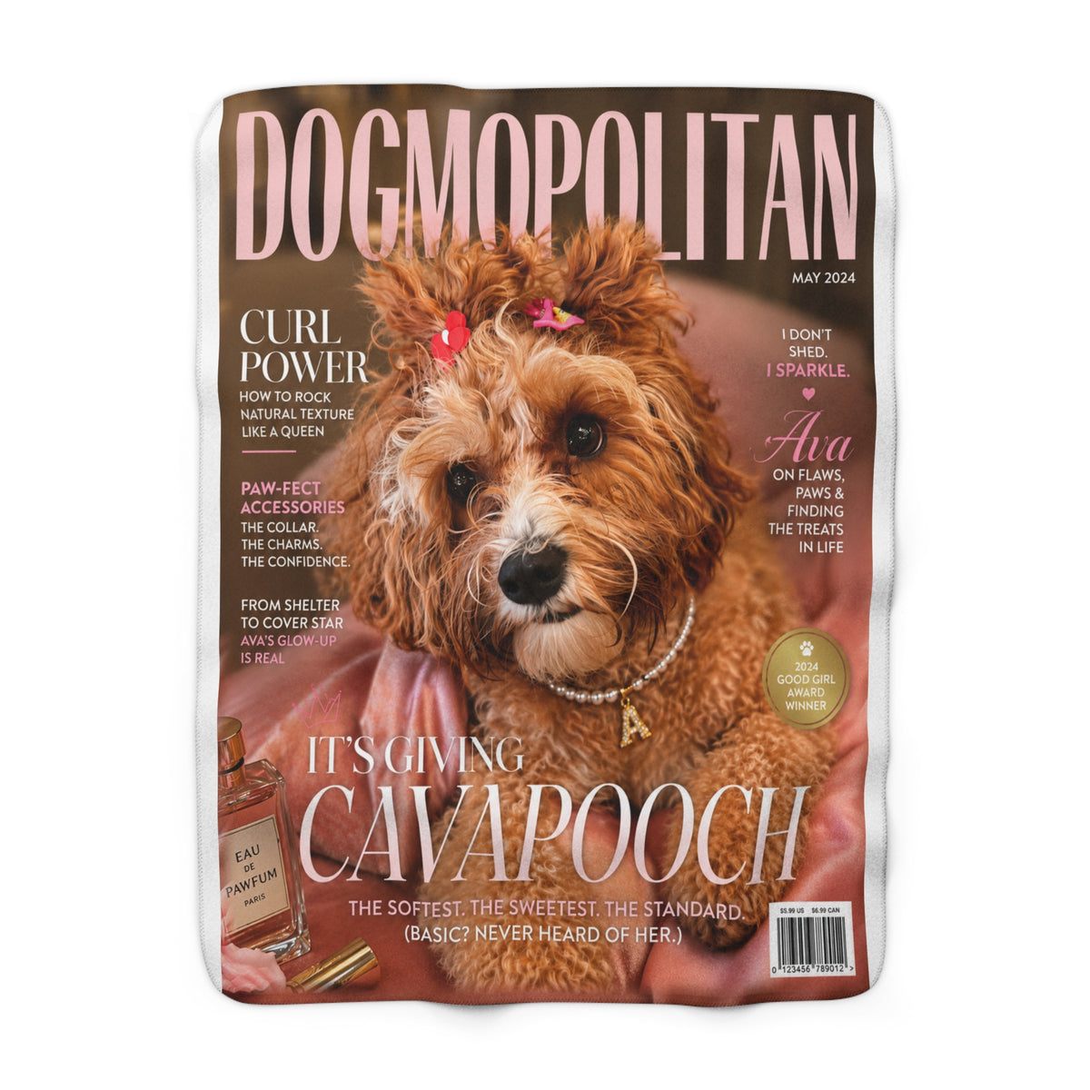 Dogmopolitan Custom Pet Sherpa Blanket