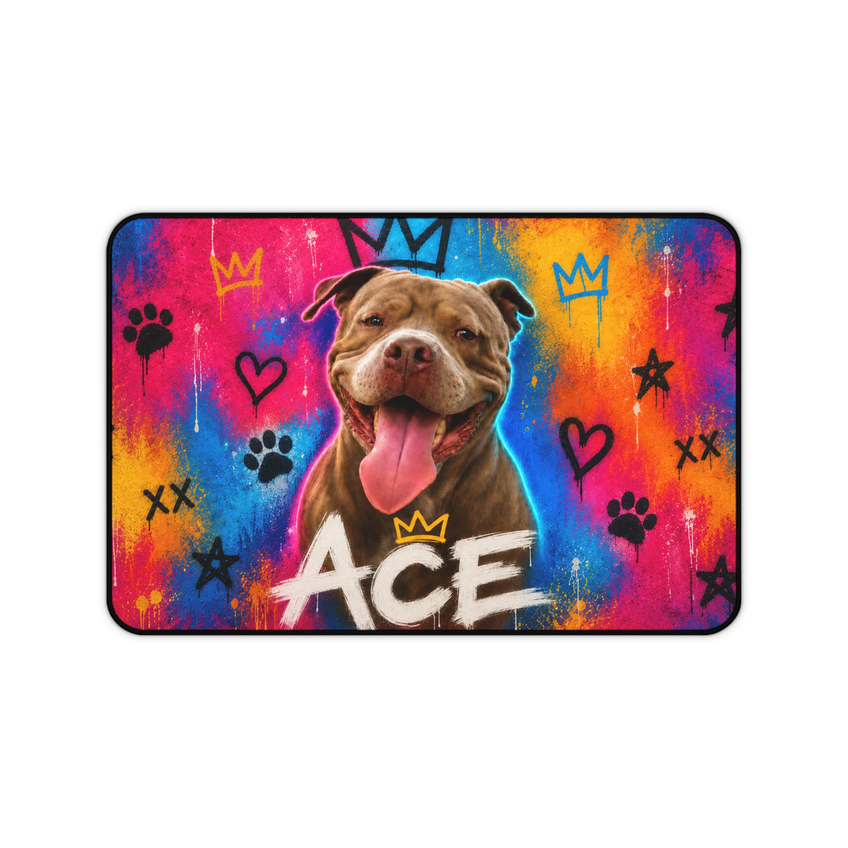 Street Art Custom Pet Desk Mat