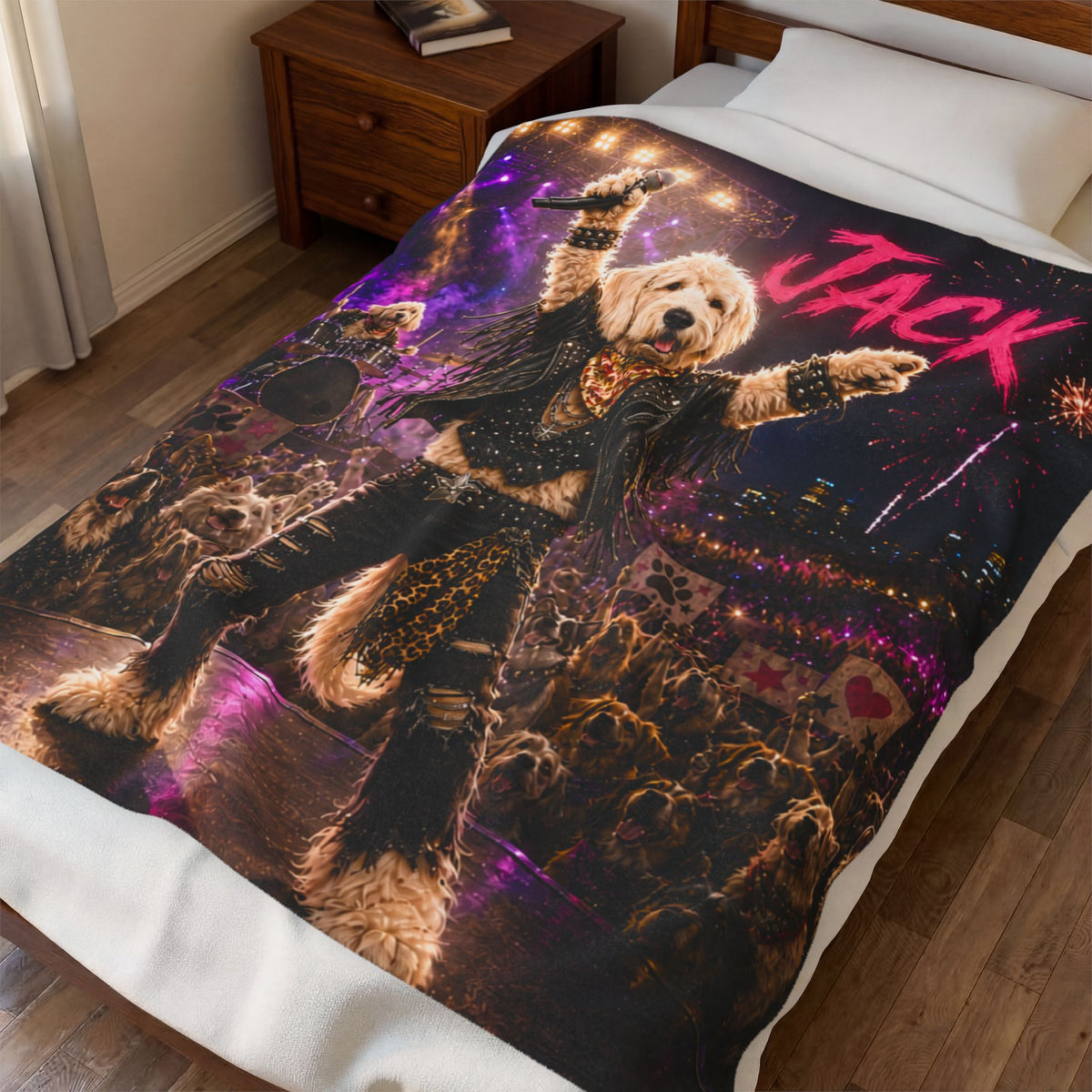 Rockstar Custom Pet Blanket