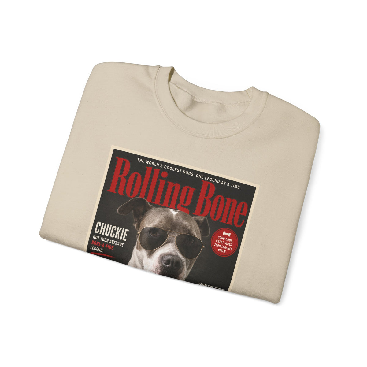 Rolling Bone Magazine Custom Pet Crewneck