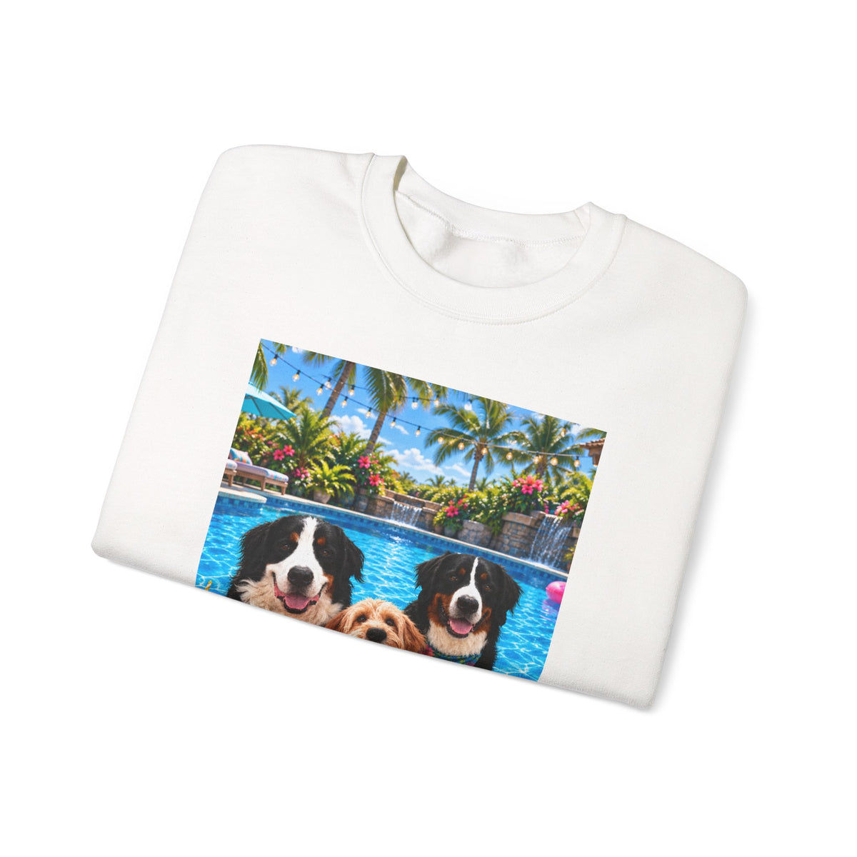 Pool Pawty Custom Pet Crewneck