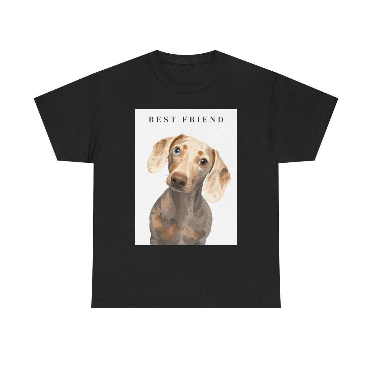 Modern Portrait Custom Pet Tee