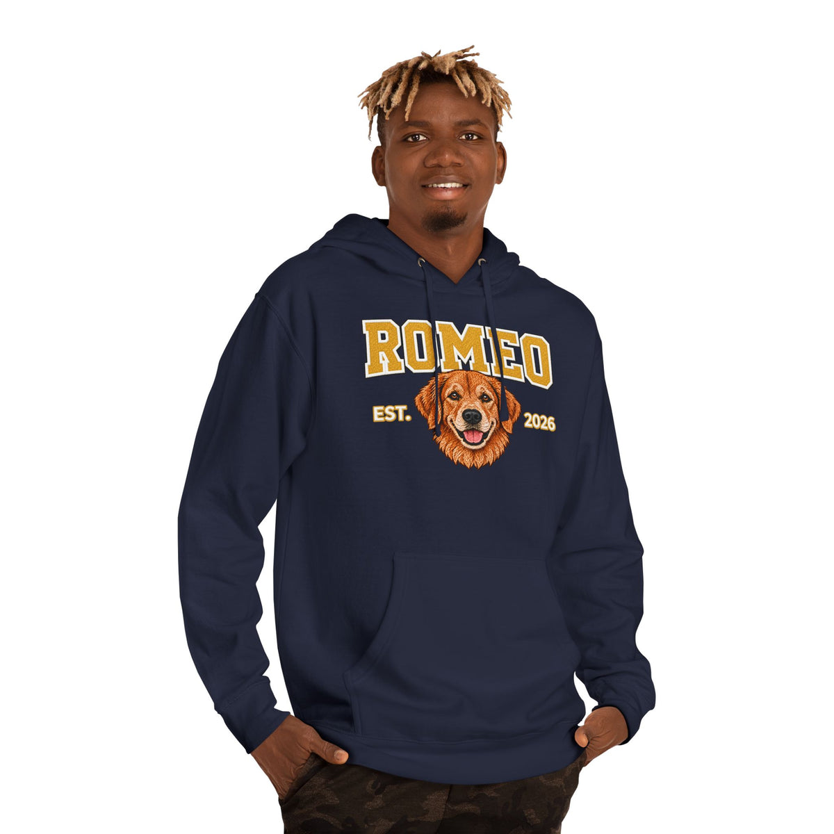 Varsity Custom Pet Hoodie