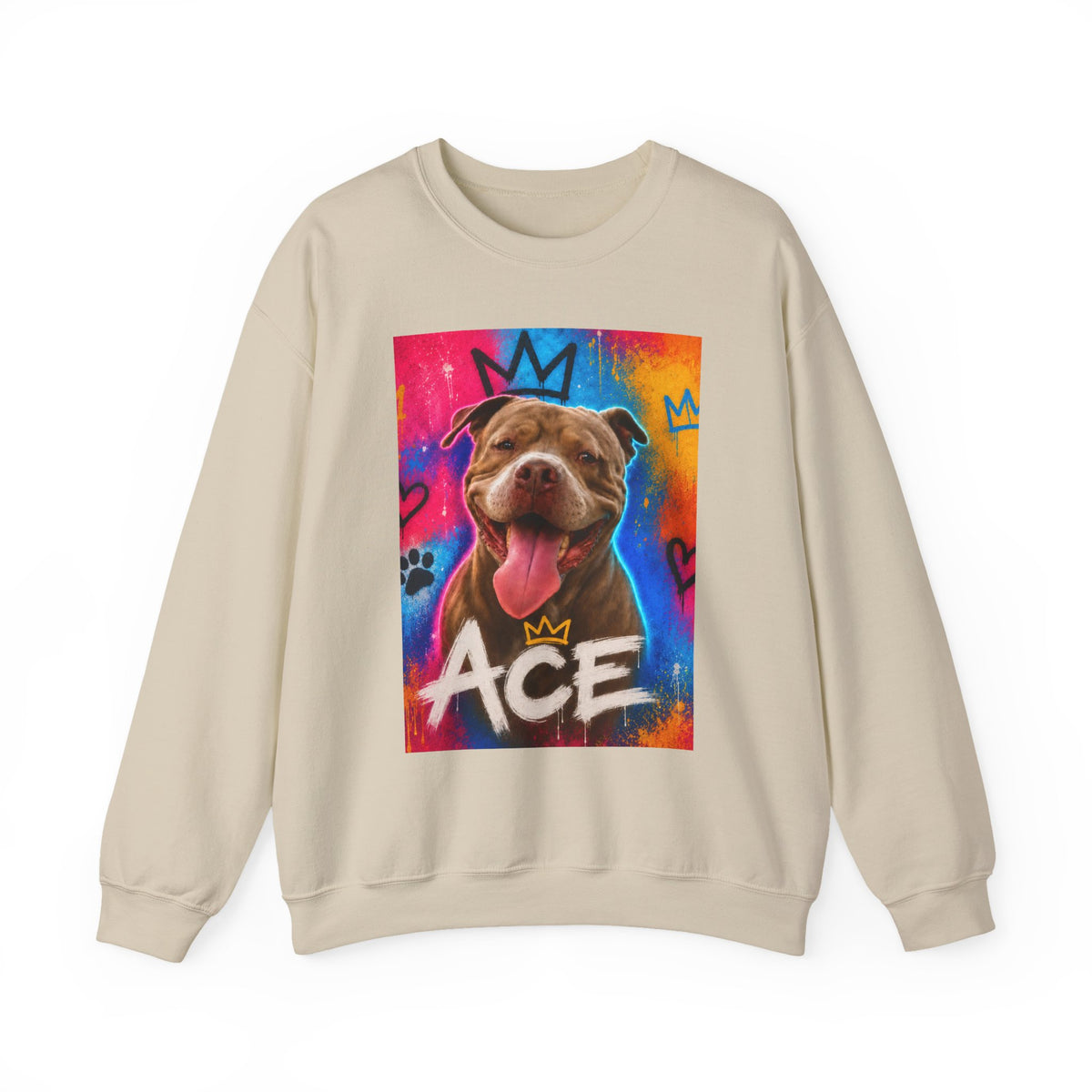 Street Art Custom Pet Crewneck