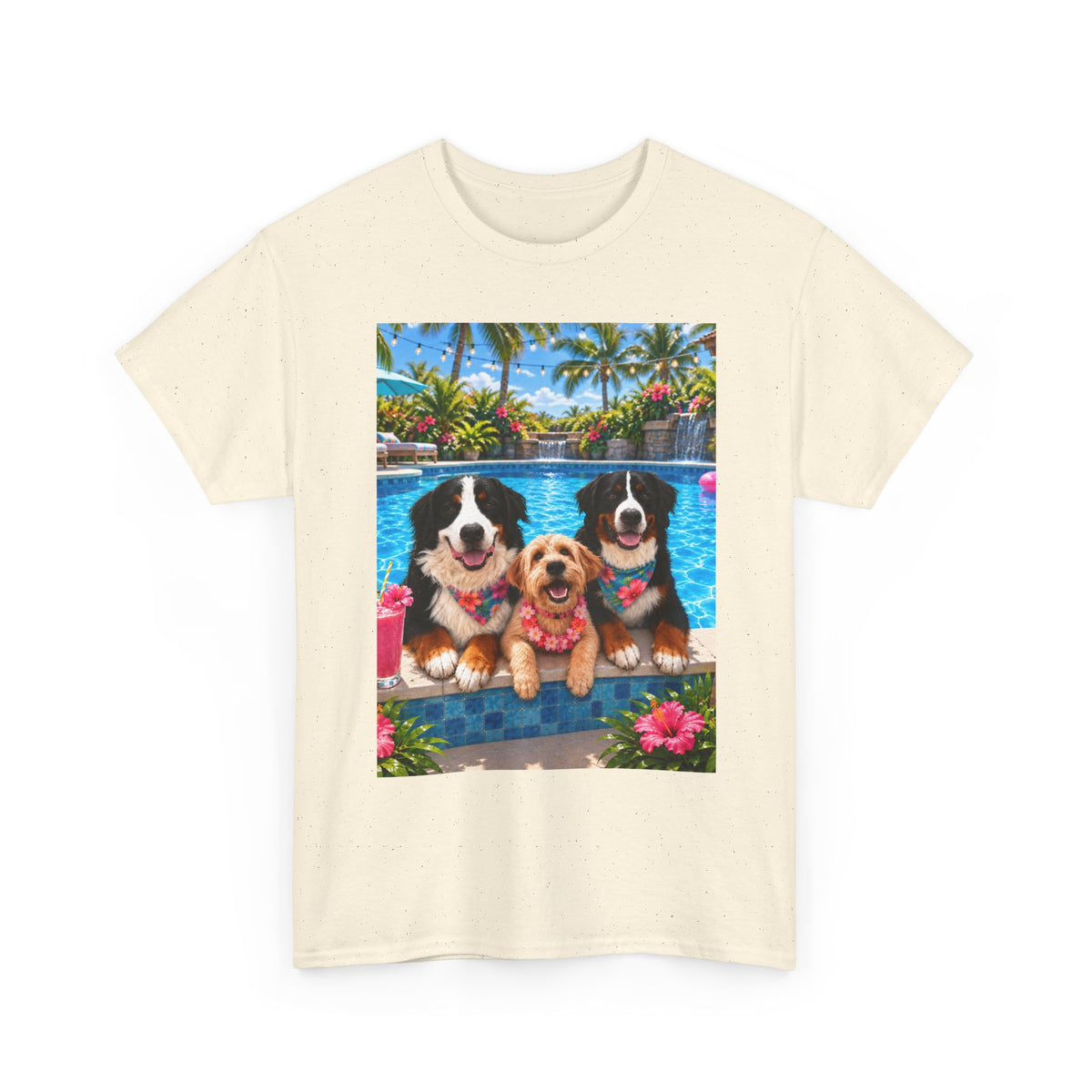 Pool Pawty Custom Pet Tee