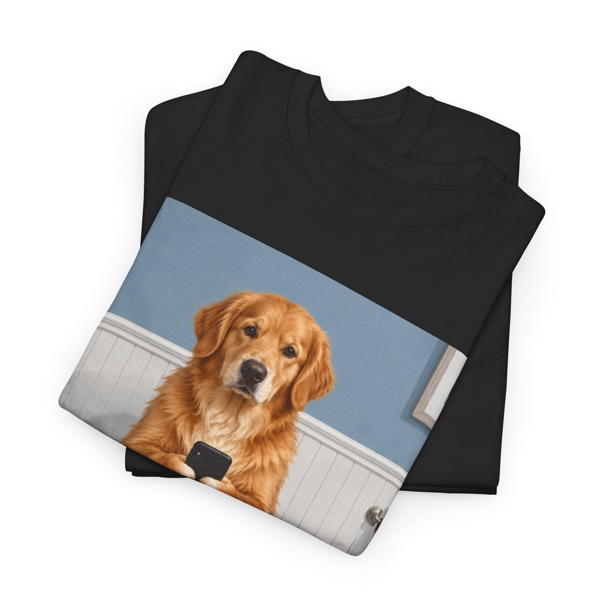 Sit & Scroll Custom Pet Tee