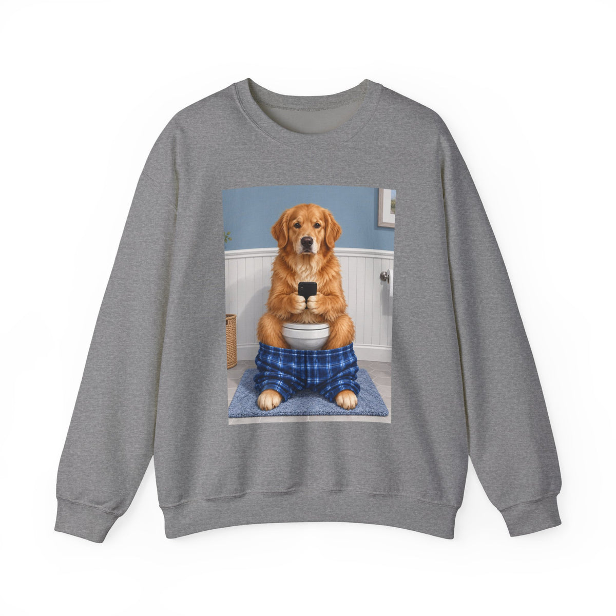Sit & Scroll Custom Pet Crewneck