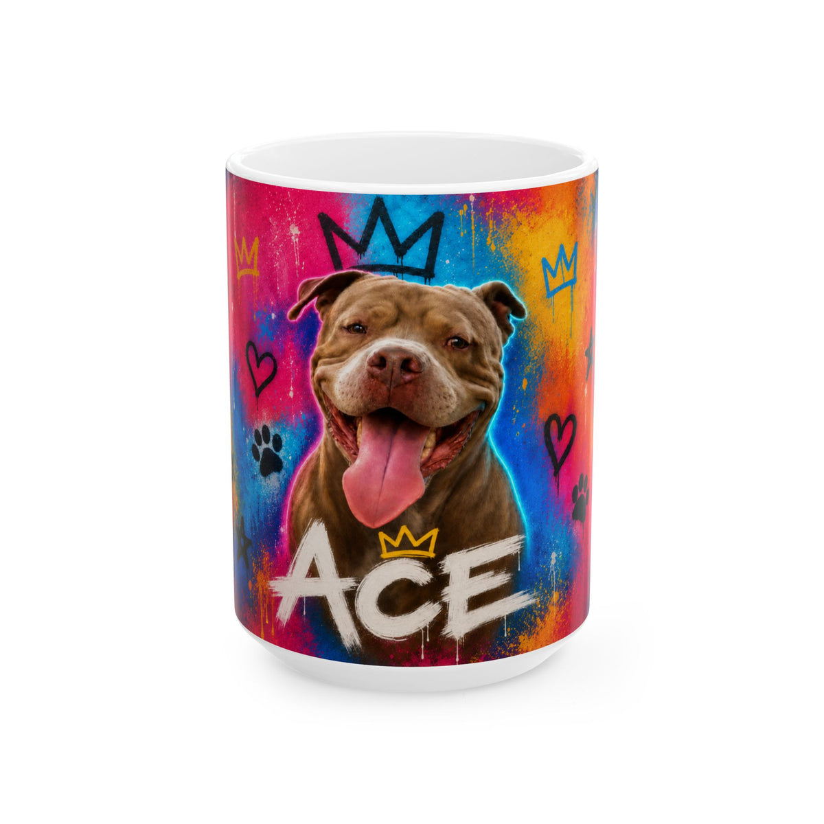 Street Art Custom Pet Mug
