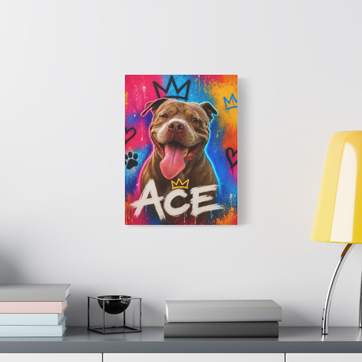 Street Art Custom Pet Canvas