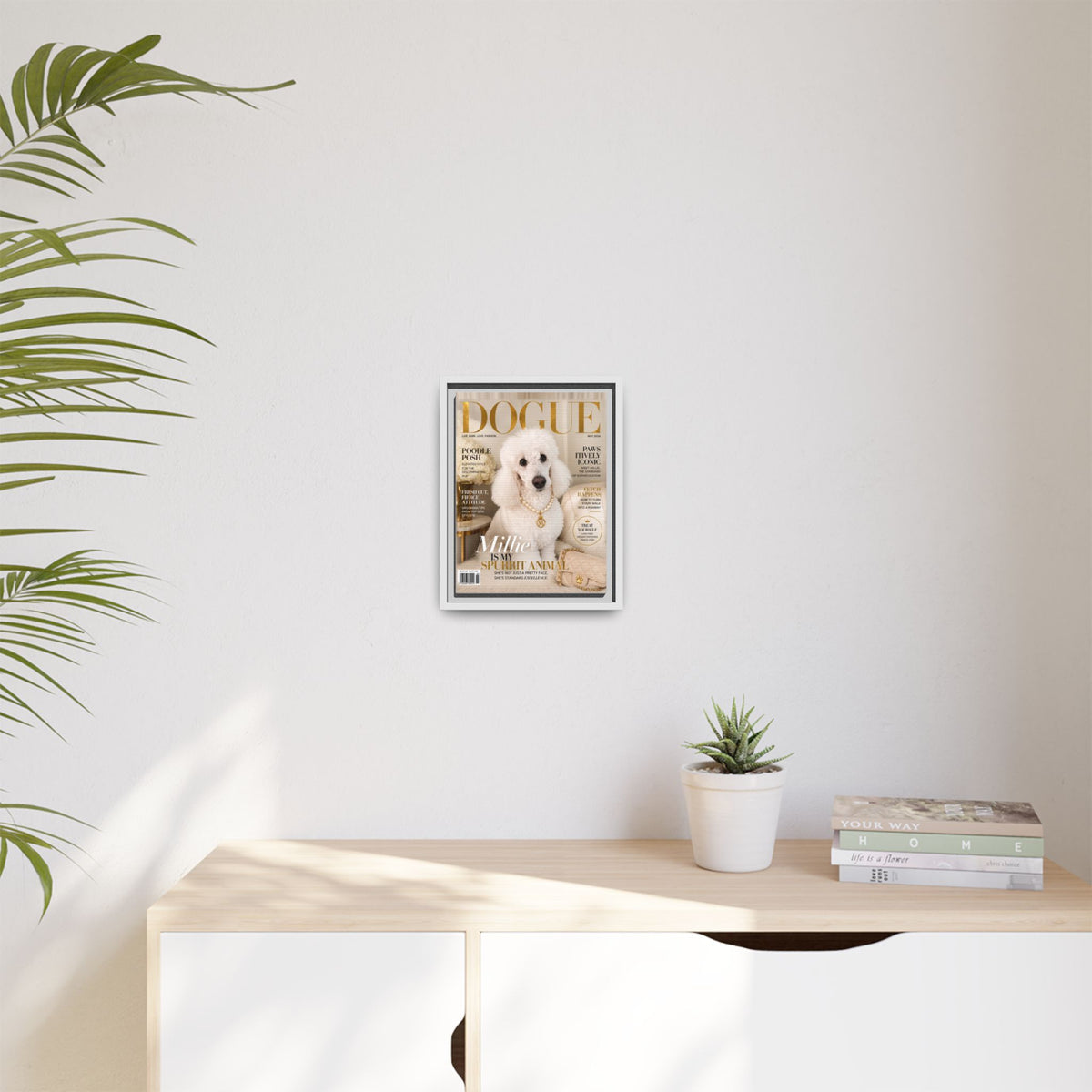 Dogue Custom Pet Framed Canvas