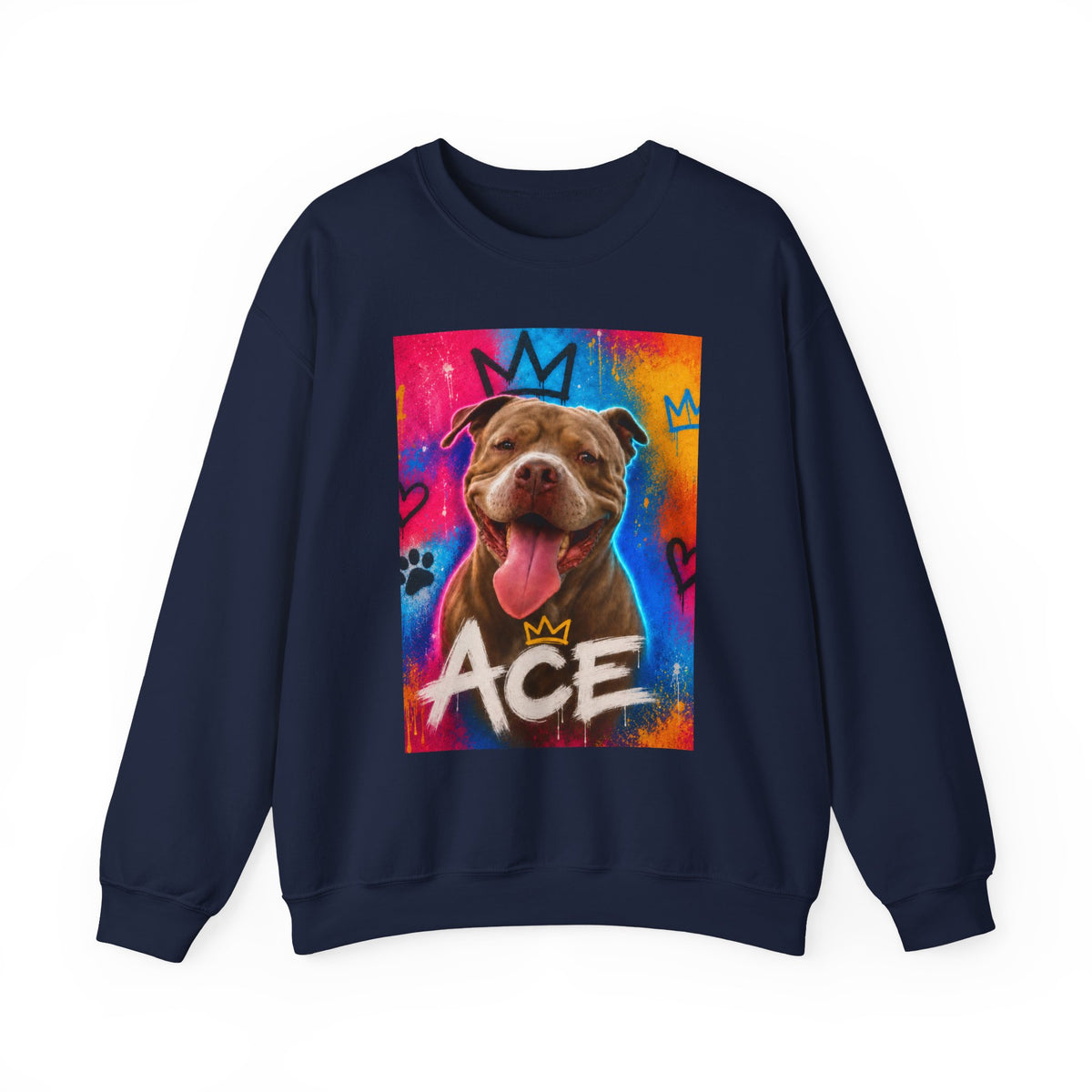 Street Art Custom Pet Crewneck
