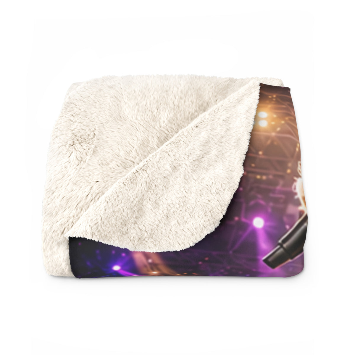 Rockstar Custom Pet Sherpa Blanket