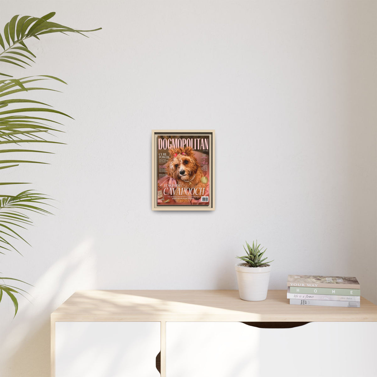 Dogmopolitan Custom Pet Framed Canvas