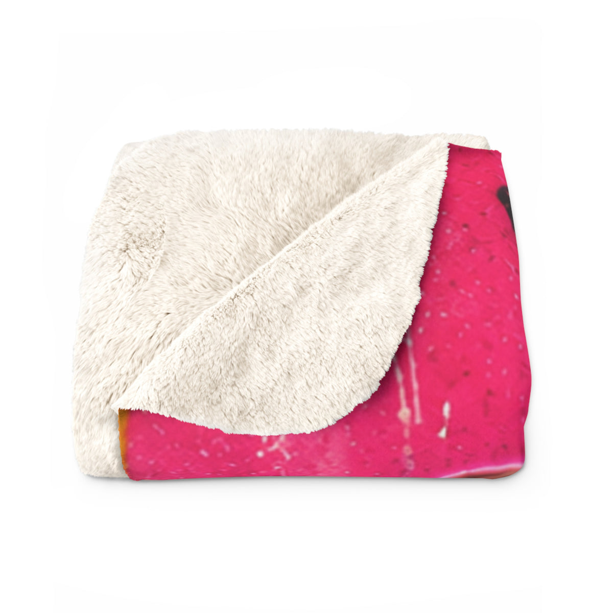 Street Art Custom Pet Sherpa Blanket