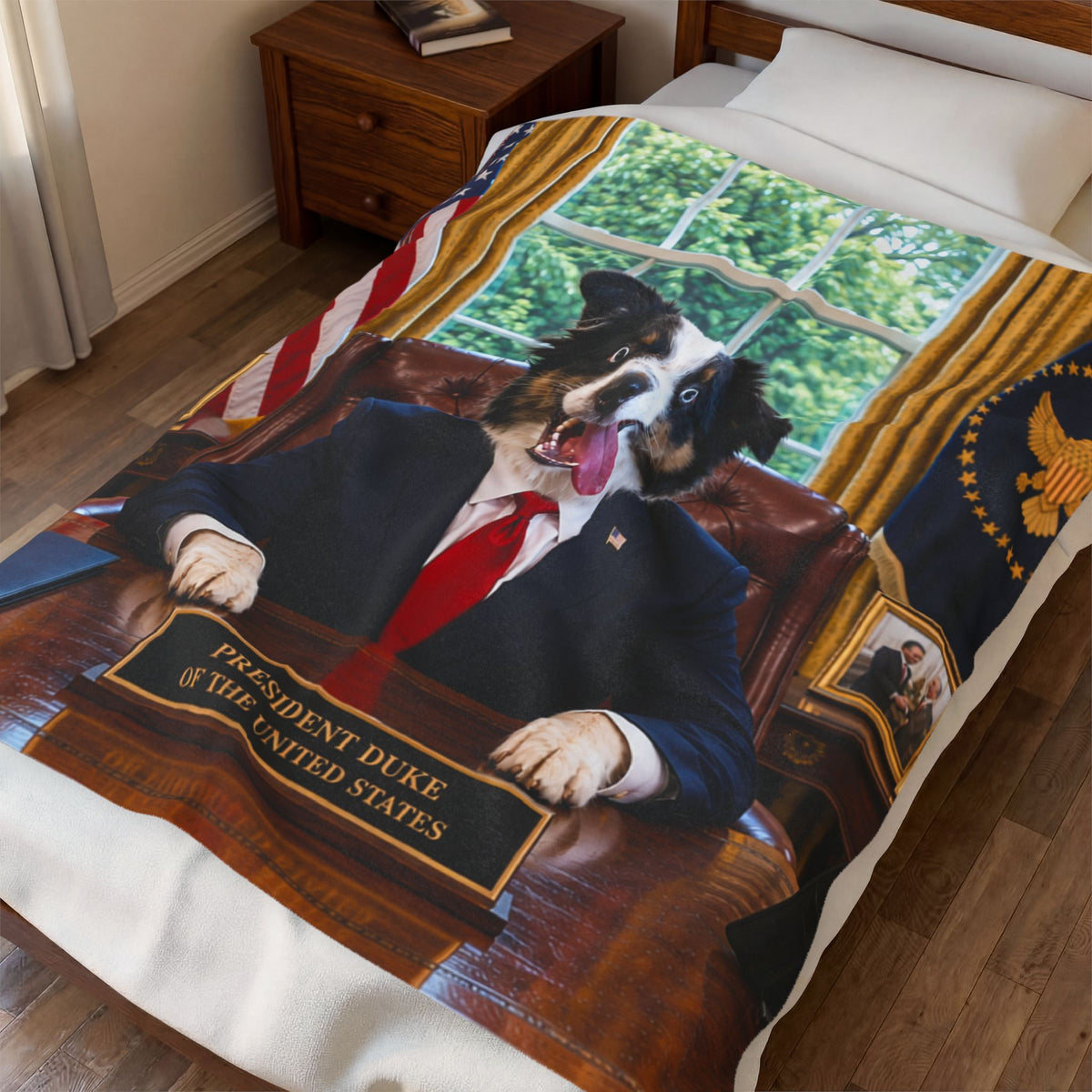 President Custom Pet Blanket