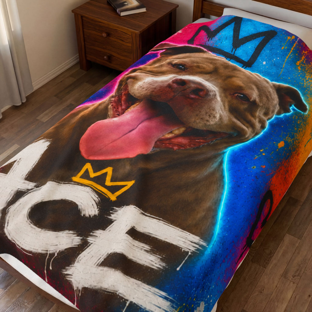 Street Art Custom Pet Blanket