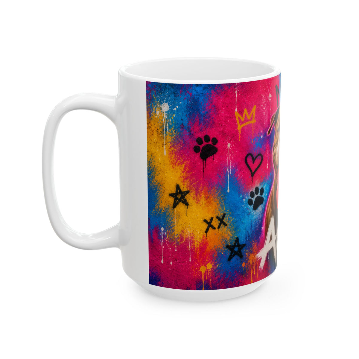 Street Art Custom Pet Mug