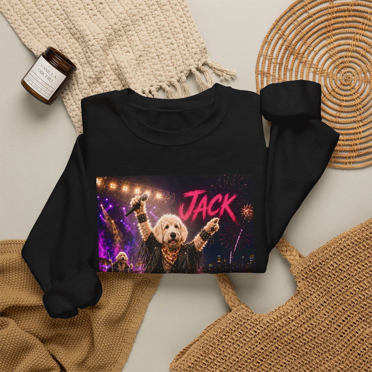 Rockstar Custom Pet Crewneck