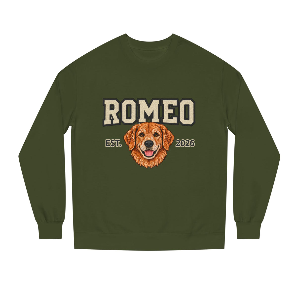 Varsity Custom Pet Crewneck