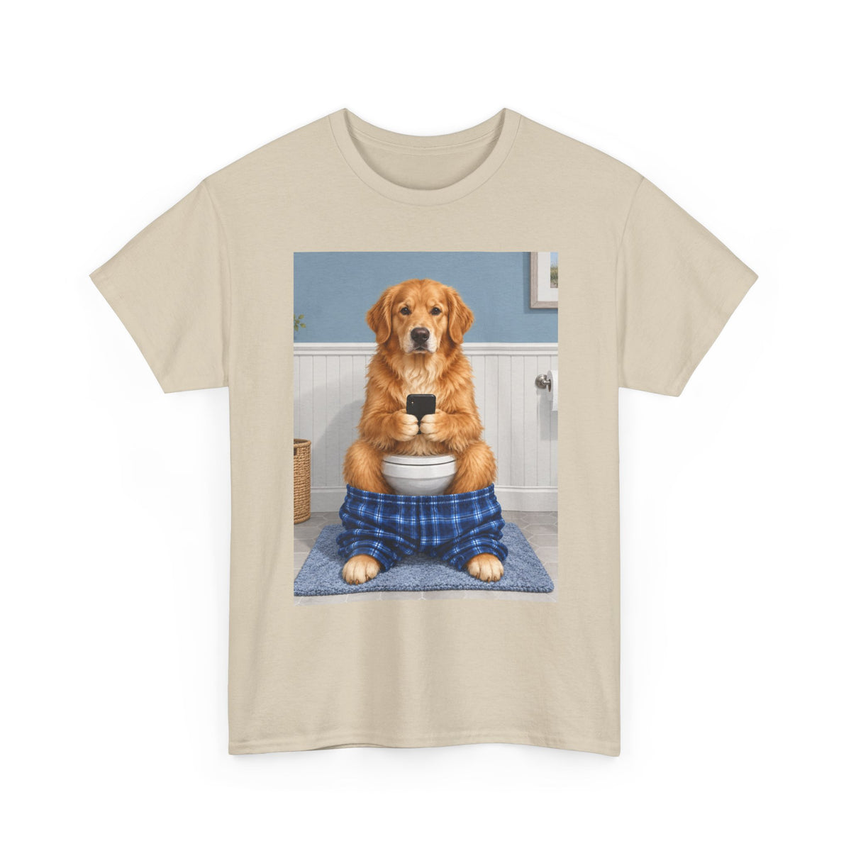 Sit & Scroll Custom Pet Tee