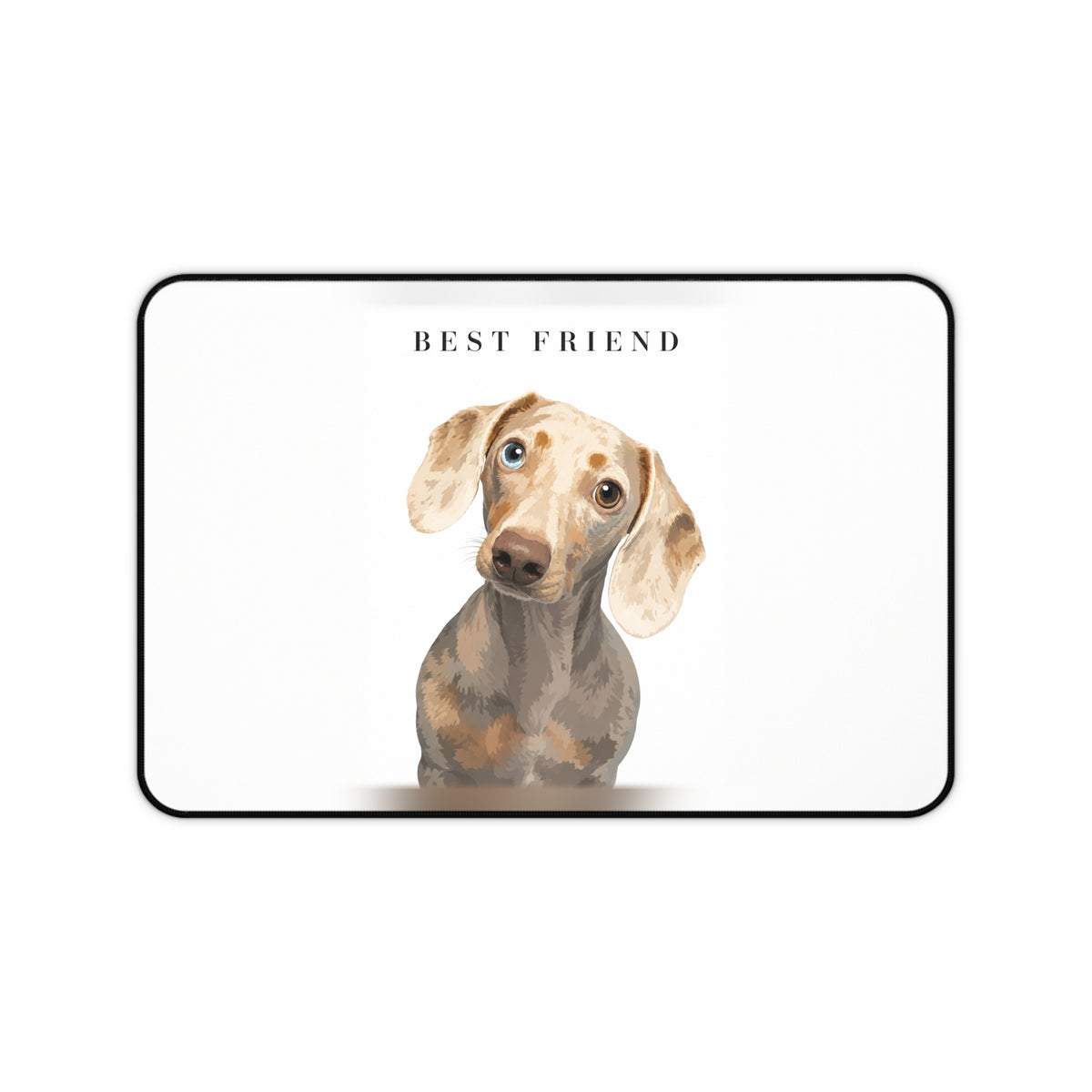 Modern Portrait Custom Pet Desk Mat
