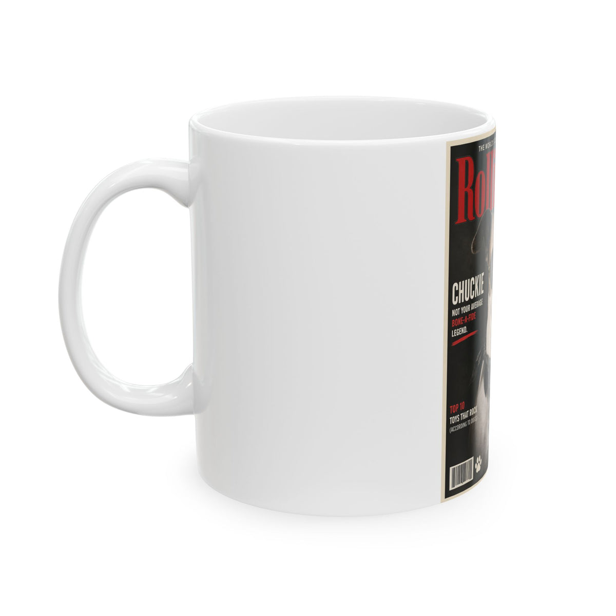 Rolling Bone Magazine Custom Pet Mug