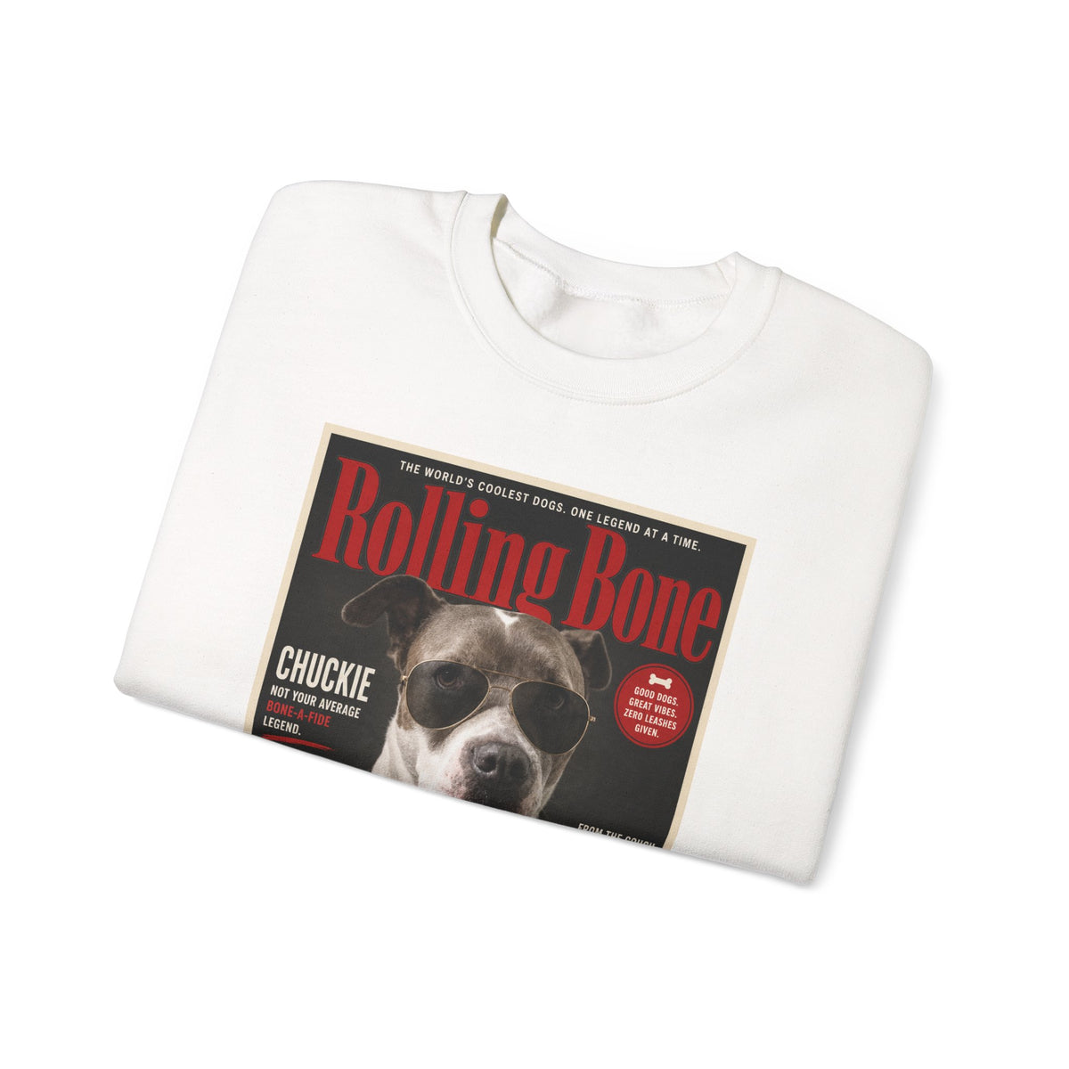 Rolling Bone Magazine Custom Pet Crewneck