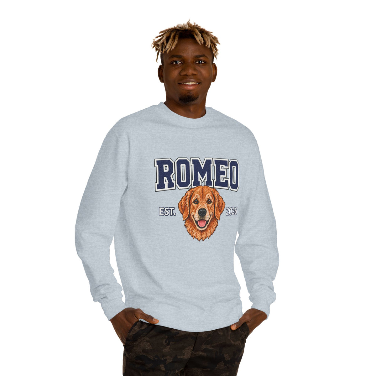 Varsity Custom Pet Crewneck