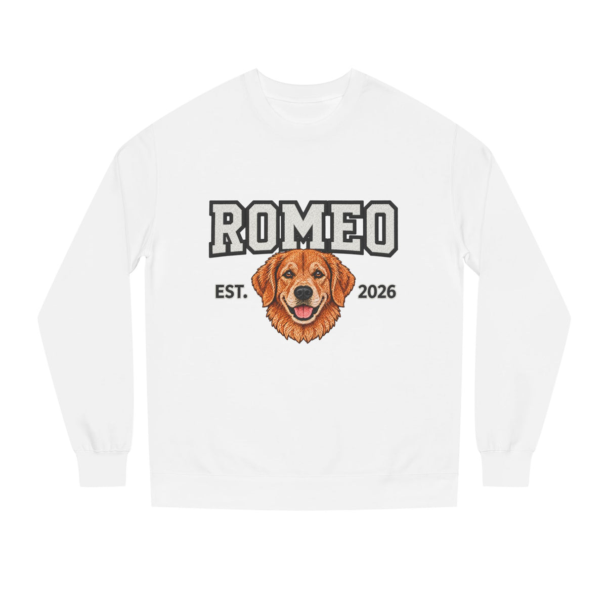 Varsity Custom Pet Crewneck