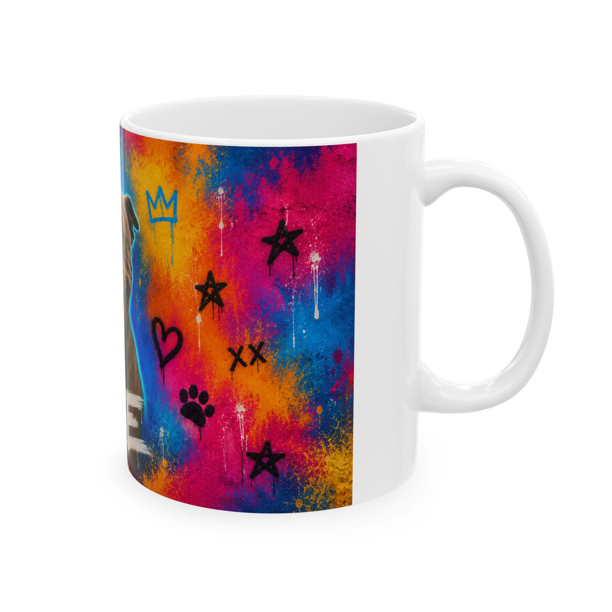 Street Art Custom Pet Mug