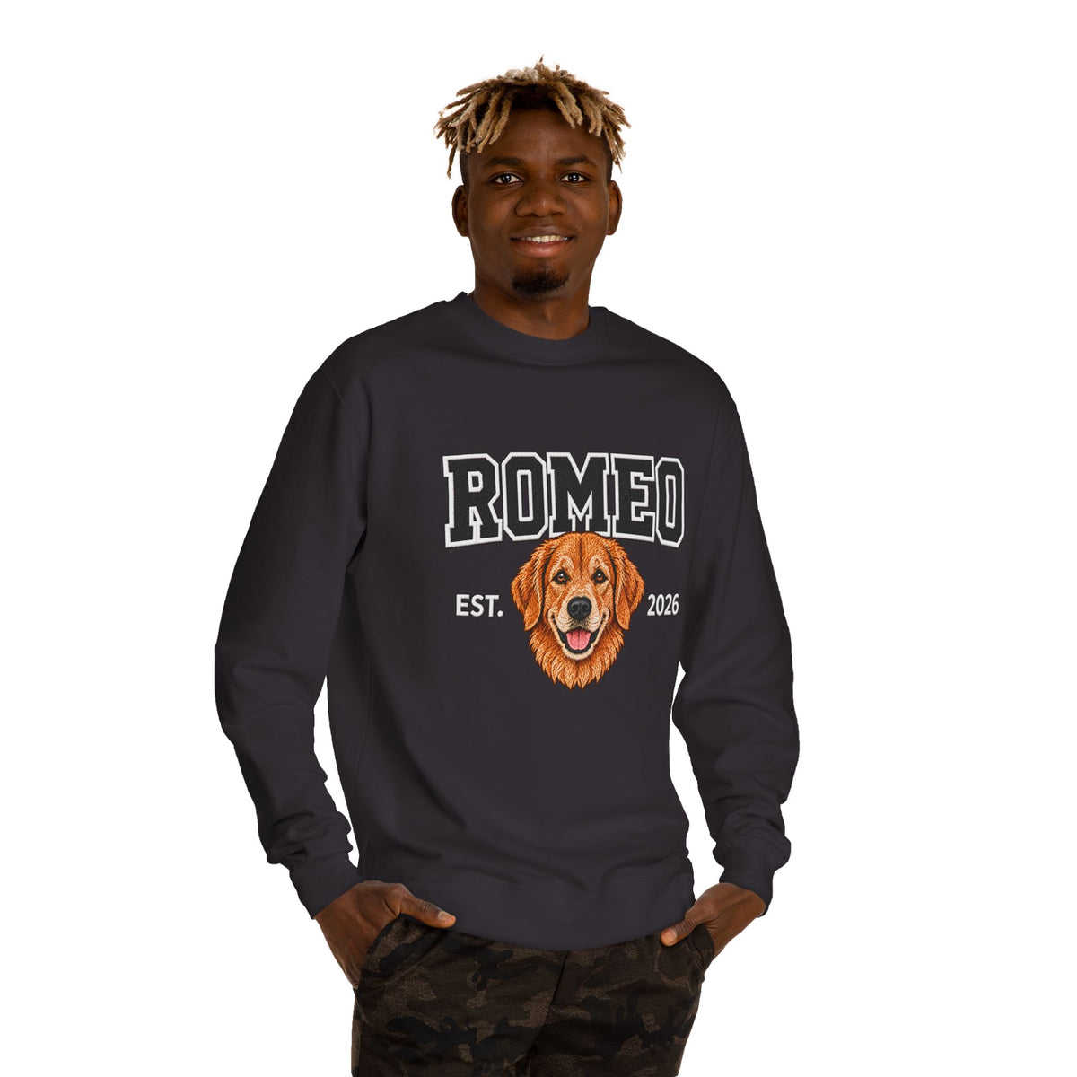 Varsity Custom Pet Crewneck