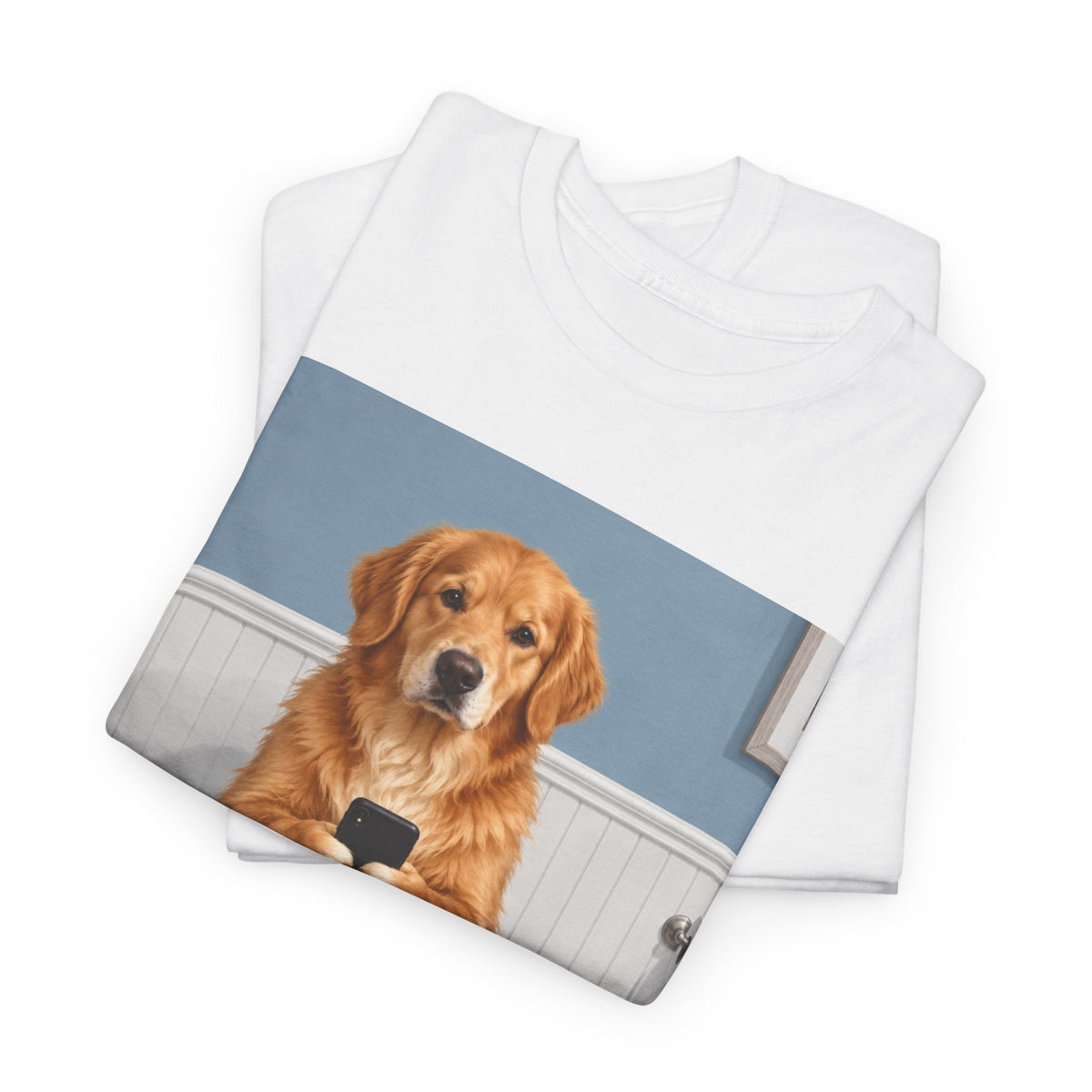 Sit & Scroll Custom Pet Tee