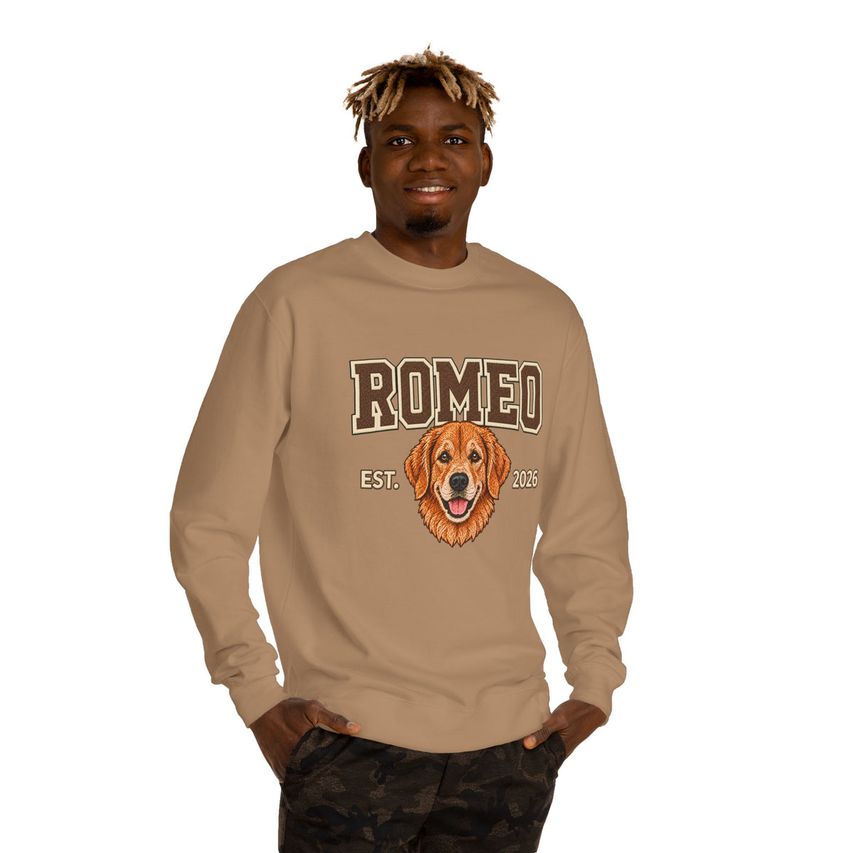 Varsity Custom Pet Crewneck