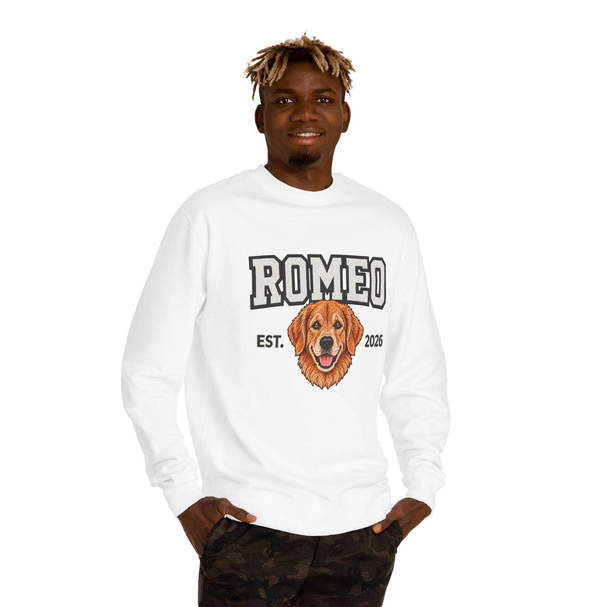 Varsity Custom Pet Crewneck