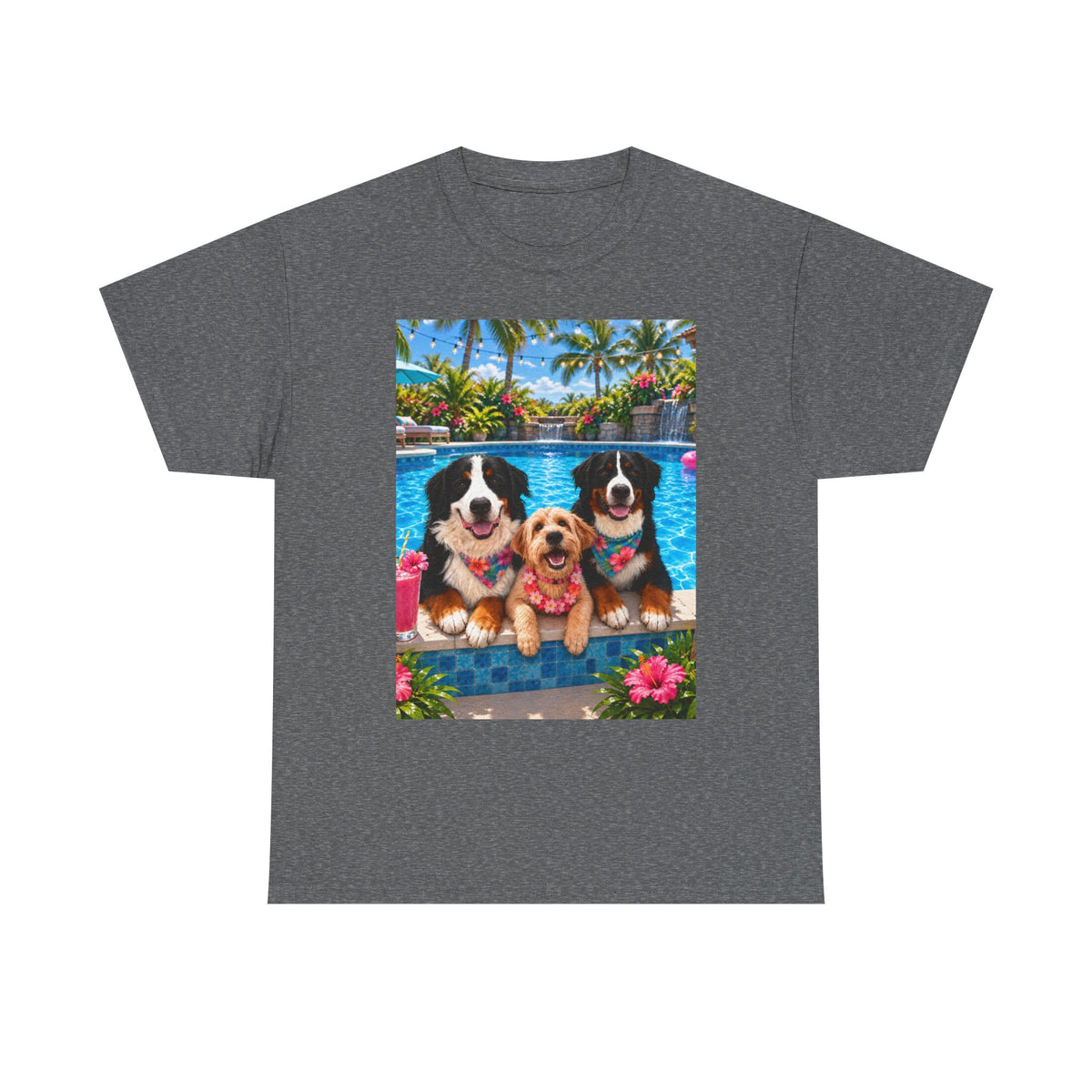 Pool Pawty Custom Pet Tee