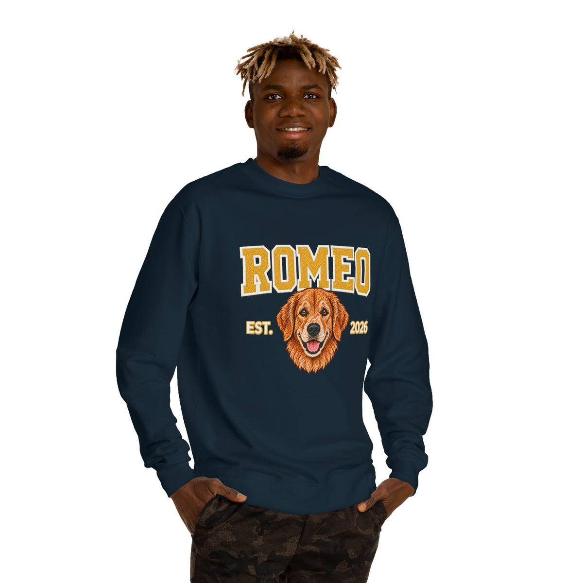 Varsity Custom Pet Crewneck