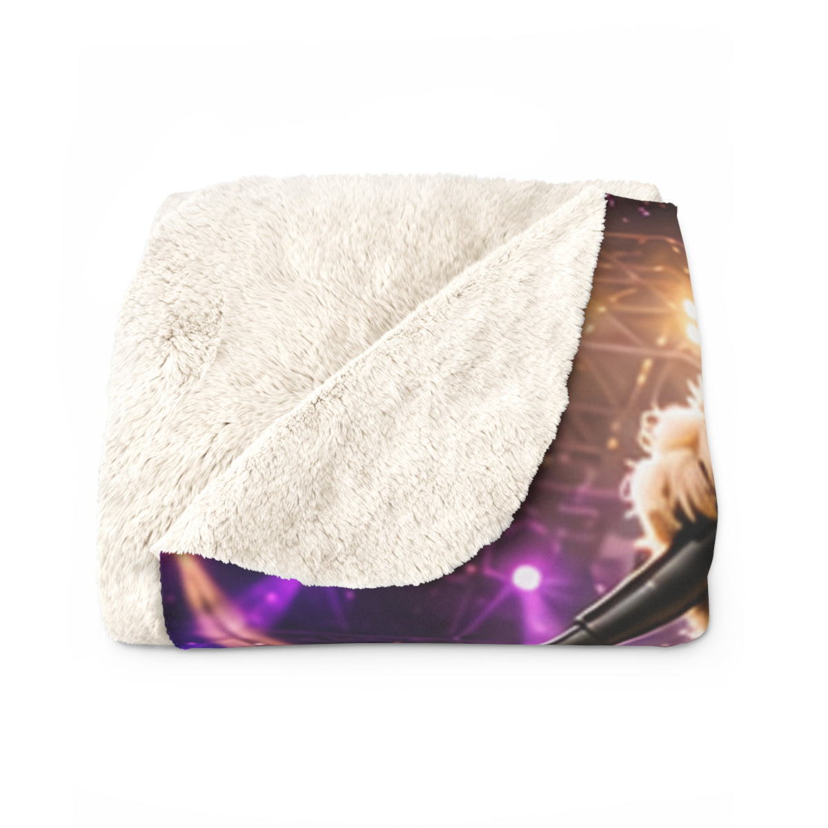 Rockstar Custom Pet Sherpa Blanket