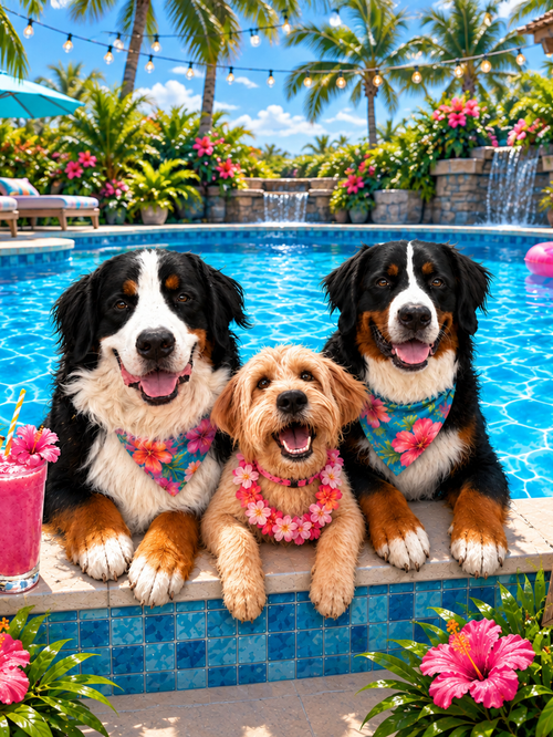 Pool Pawty