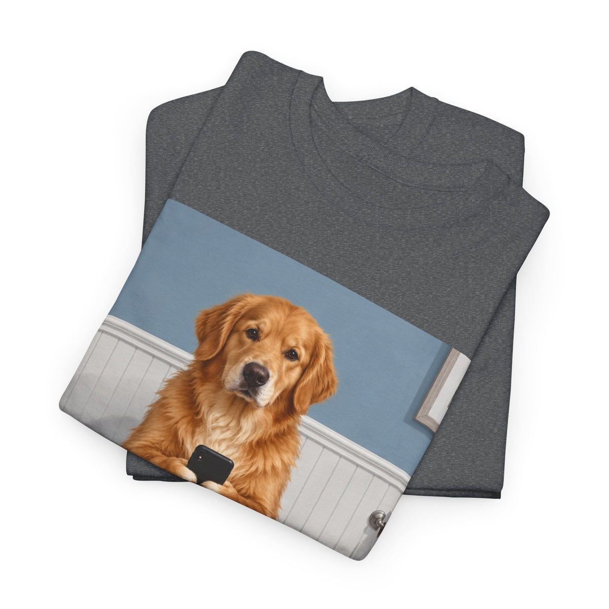Sit & Scroll Custom Pet Tee