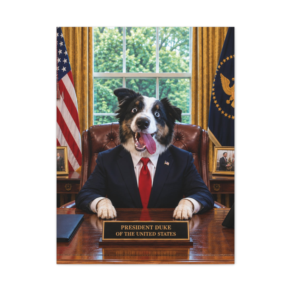 President Custom Pet Canvas