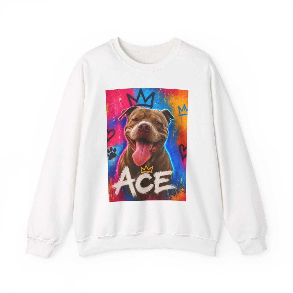 Street Art Custom Pet Crewneck