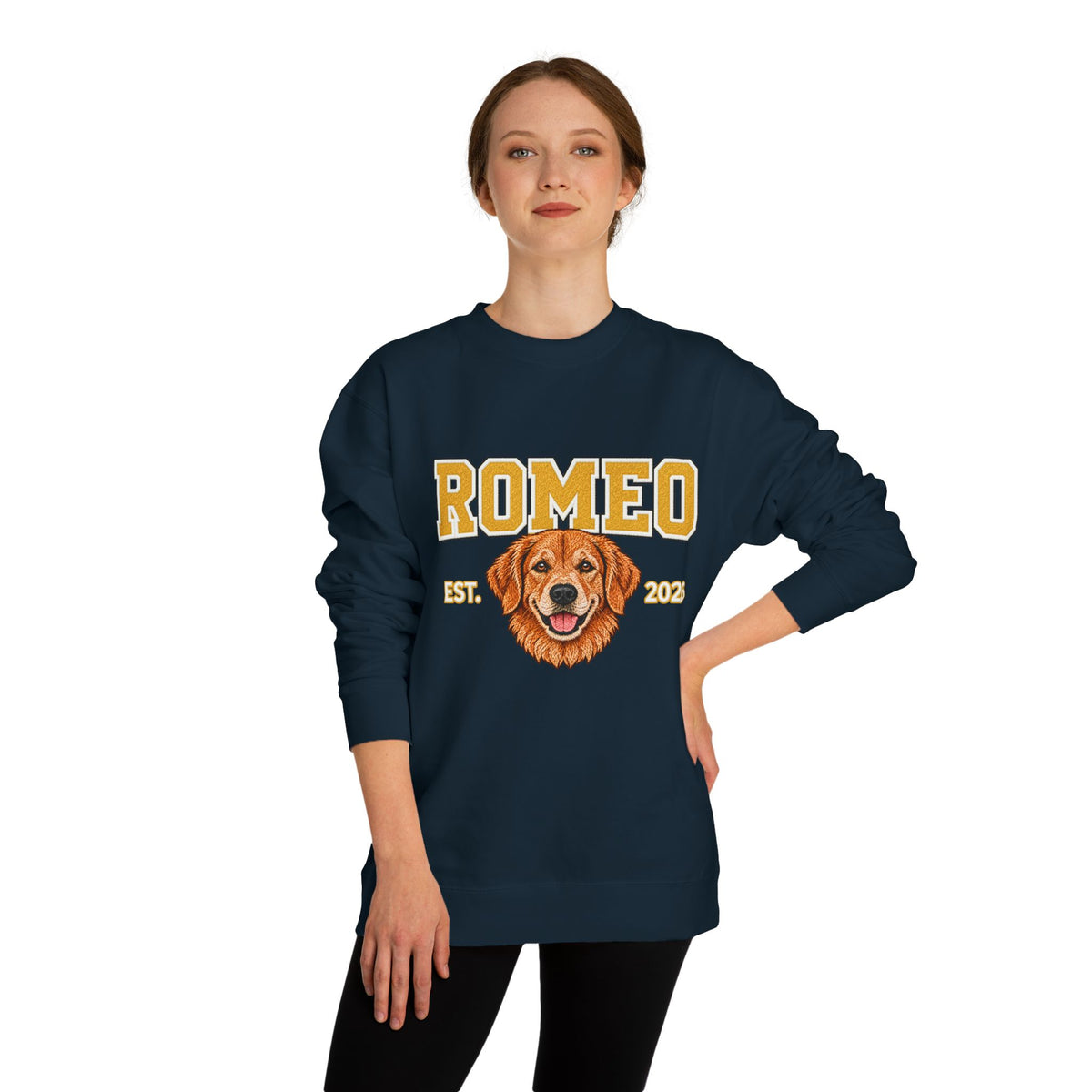 Varsity Custom Pet Crewneck