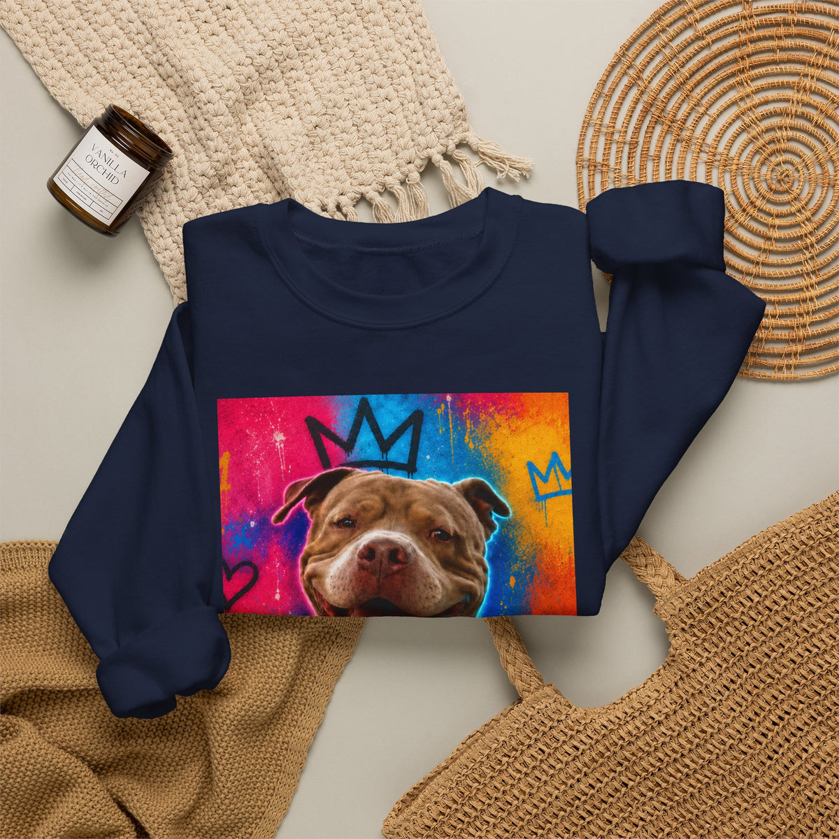 Street Art Custom Pet Crewneck