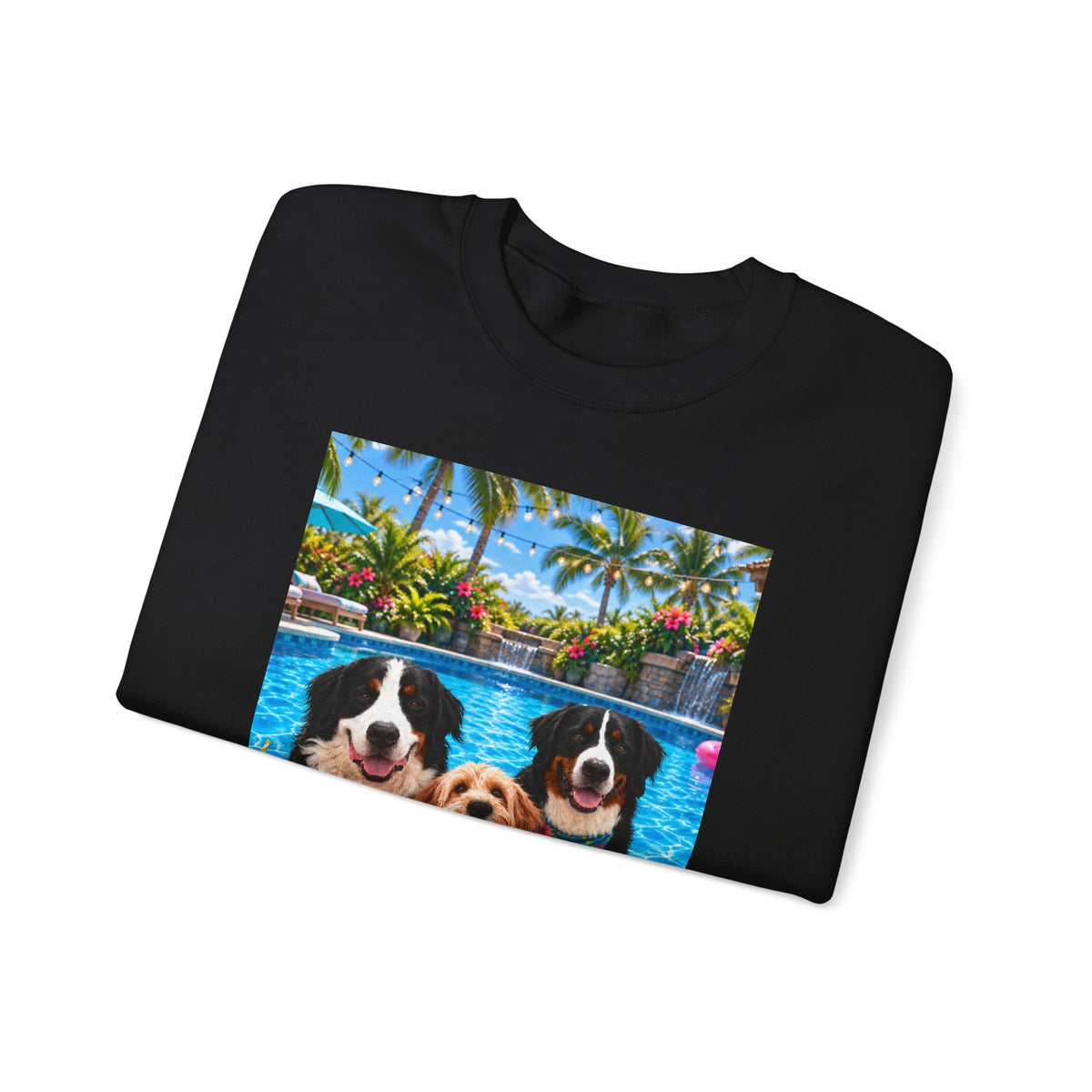 Pool Pawty Custom Pet Crewneck