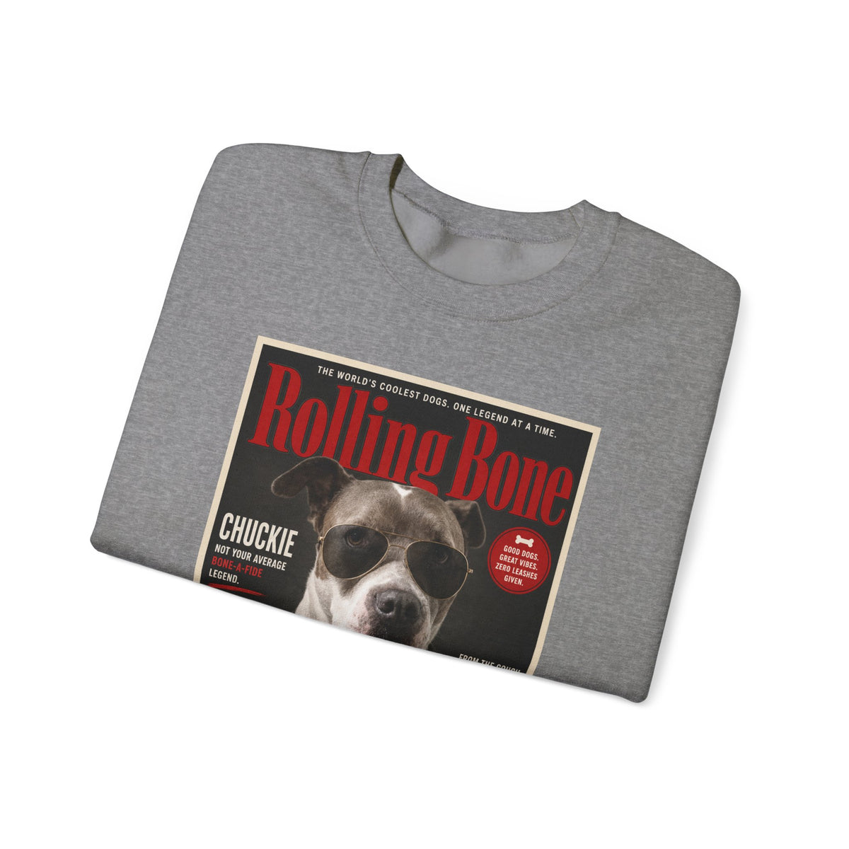 Rolling Bone Magazine Custom Pet Crewneck