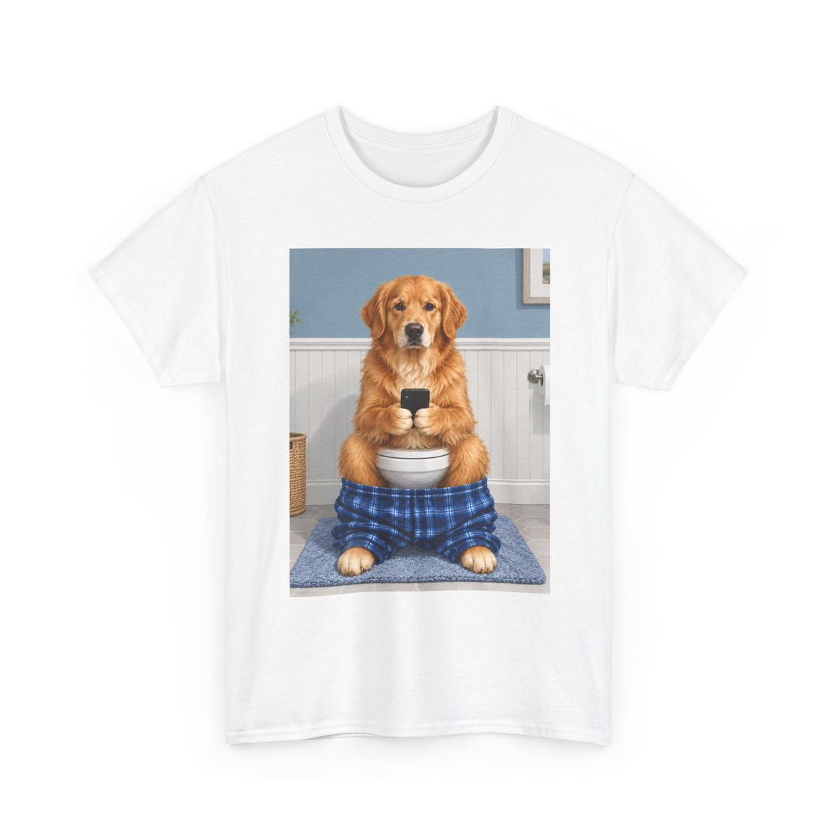 Sit & Scroll Custom Pet Tee